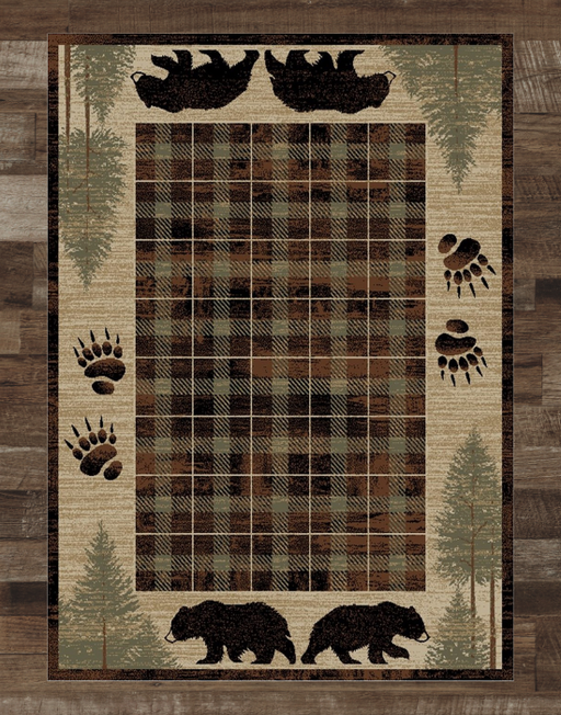 Edgewater Bear Rug | The Cabin Shack