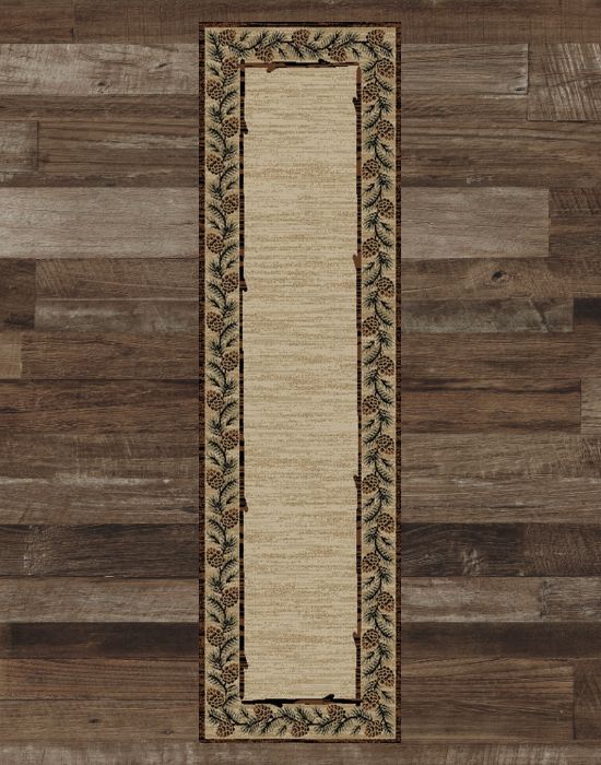 Granby Pine Runner Rug | The Cabin Shack