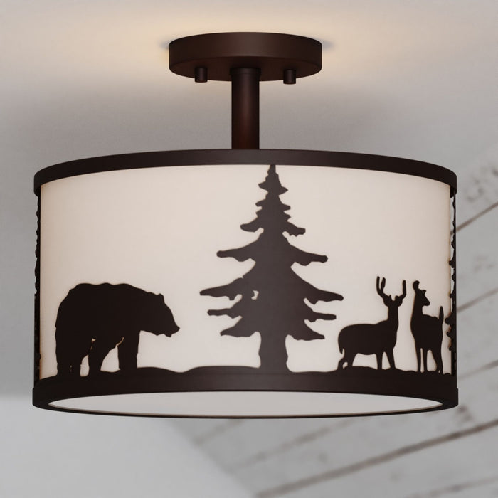 Grand Teton Ceiling Light | The Cabin Shack