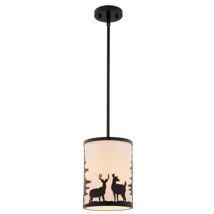 Grand Teton Mini Pendant Light White Background | The Cabin Shack

