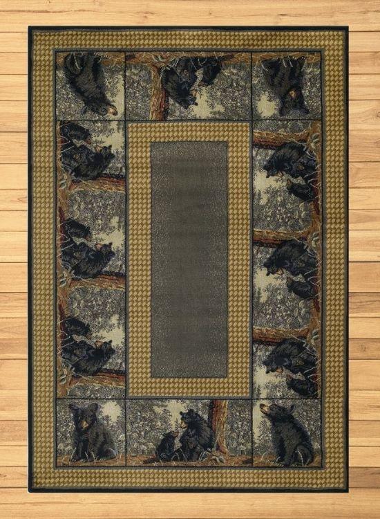 Bear Family Rug The Cabin Shack   Bear Family Rug   Rugs For Sale Outlet 1200x1636 