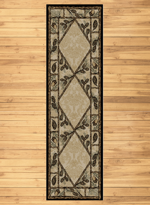 Pine Branch Lane Rug Runner | The Cabin Shack